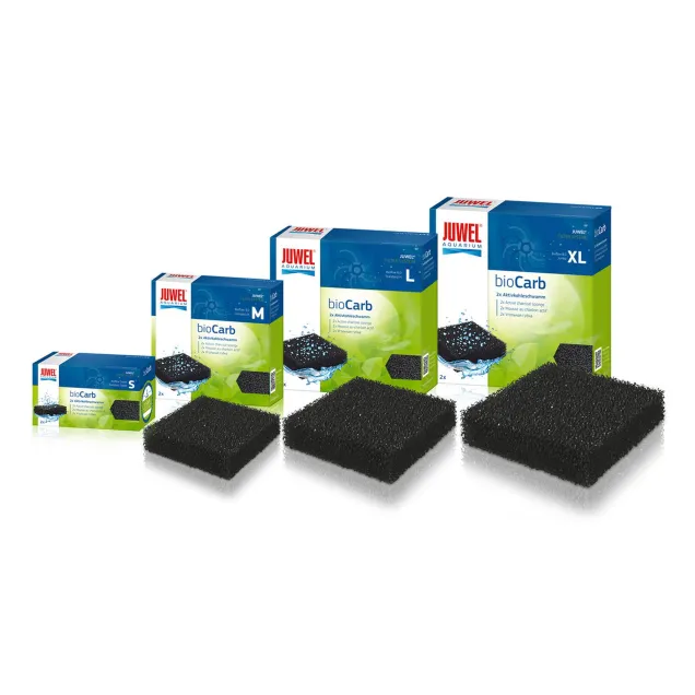 Juwel BioCarb L Spugna carbone per filtro Bioflow 6.0 Standard con carbone attivo per acquario