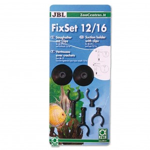 JBL Fix Set 12/16 Ventose Con Clips Per Set Di Aspirazione 12/16