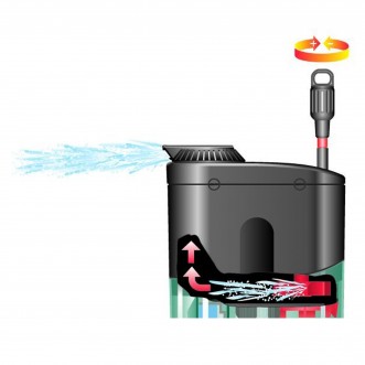 Newa Duetto Filtro Interno DJ 50 silenzioso per acquari e tartarughiere fino a 50lt