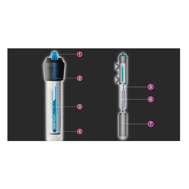 Newa Therm VTX 25w Termoriscaldatore per acquari fino a 25 Litri