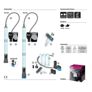 Newa PGR 2000 Power Aspirarifiuti per acquario aspira i rifiuti dal fondo 2