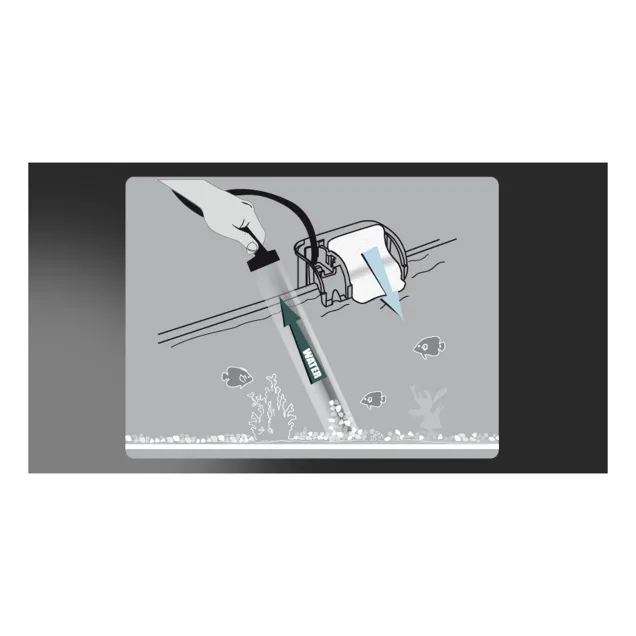 Newa PGR 2000 Power Aspirarifiuti per acquario aspira i rifiuti dal fondo