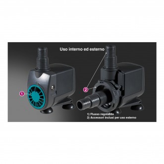 Newa Jet NJ 1700 Pompa Regolabile per acquari 600-1700 lt/h prevalenza 210 cm