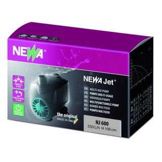 Newa Jet NJ 600 Pompa Regolabile per acquari 200-600 lt/h prevalenza 100 cm