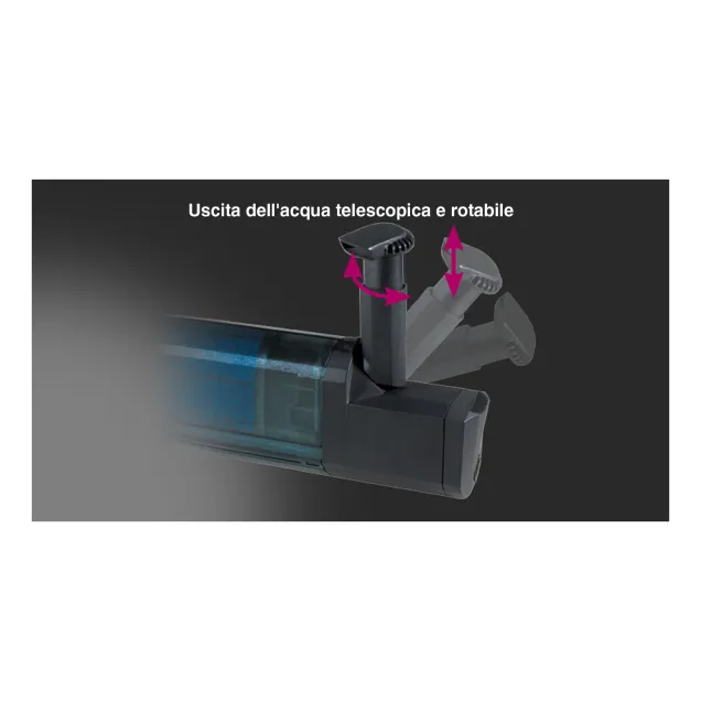 Newa Cobra 130 Filtro interno per acquari e tartarughiere fino a 130 lt con portata regolabile