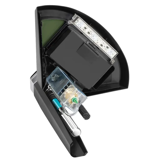 Newa More 50 Reef Marino Nero Acquario Completo di Illuminazione a Led e Skimmer 45Lt