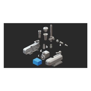 Newa Pond Fontana Advance 2300lt Pompa per laghetto completa di giochi d'acqua