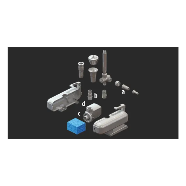 Newa Pond Fontana Advance 3000 lt Pompa per laghetto completa di giochi d'acqua