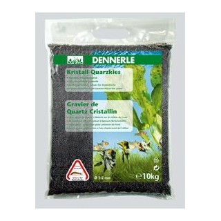 Dennerle 1731 Ghiaietto di Quarzo Grigio Antracite 10 Kg  per acquario