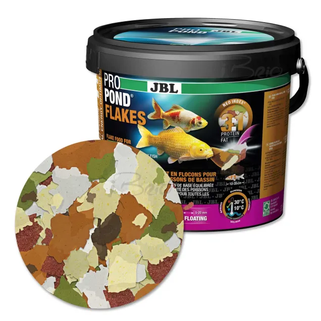 JBL ProPond Flakes mangime per pesci da giardino laghetto e carpe koi completo in fiocchi