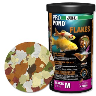 JBL ProPond Flakes mangime per pesci da giardino laghetto e carpe koi completo in fiocchi