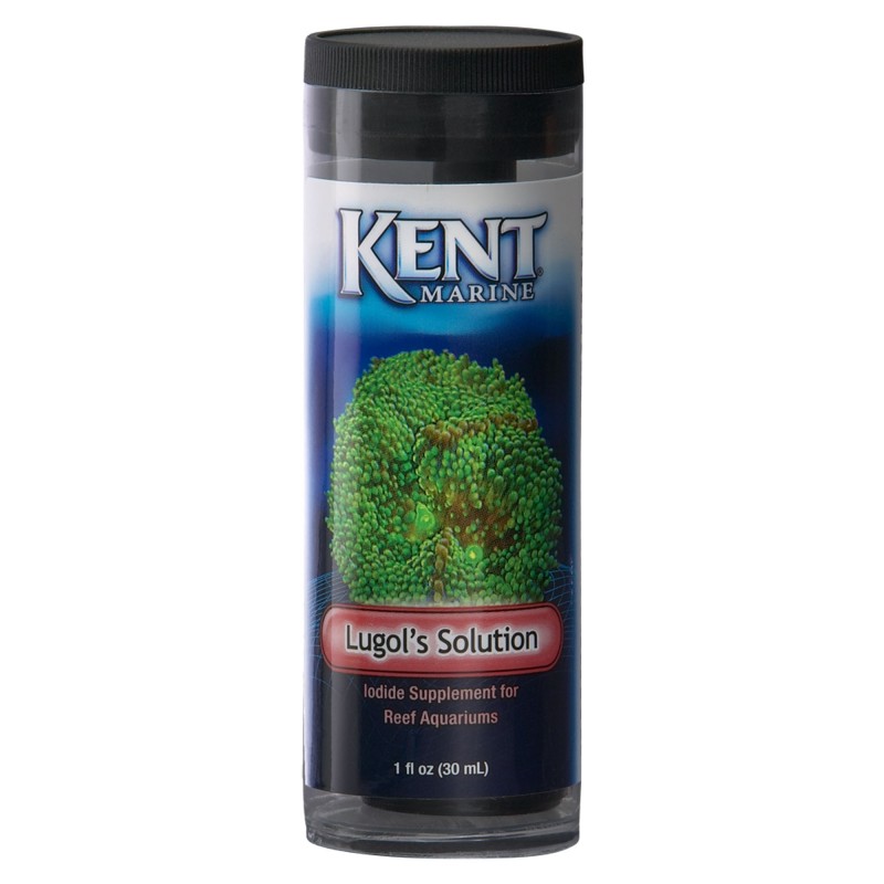 Kent Lugol’s Solution Iodine 30ml concentrato di iodio e ioduro per animali d'acquario marino aumenta la colorazione dei coralli
