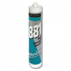 Dow Corning 881 Silicone per acquari acetico diolore Trasparente 310 ml