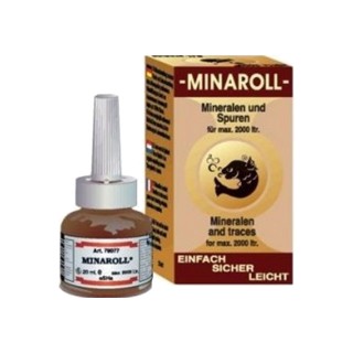 Esha Minaroll 20 ml 2000 lt vitamine minerali per pesci d'acquario