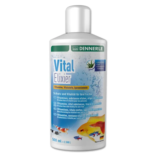 Dennerle Vital Elixier Oligoelementi per acquari di acqua dolce
