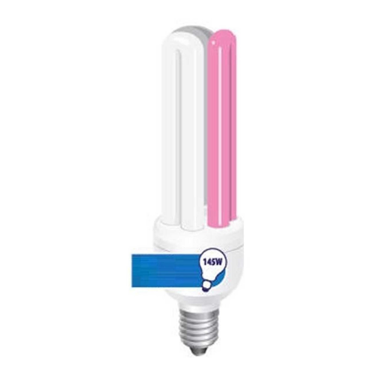 MTB Acquari Lampada a risparmio energetico Bianco-Rosa 20W E27