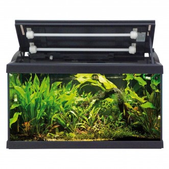 MTB Acquari Milo 79 Acquario accessoriato 108 L Nero fronte