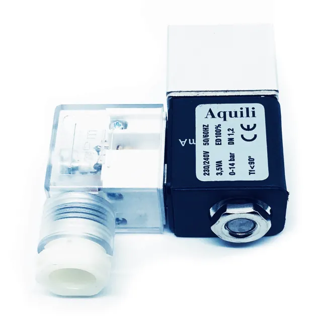 Aquili Elettrovalvola per impianto CO2 in alluminio