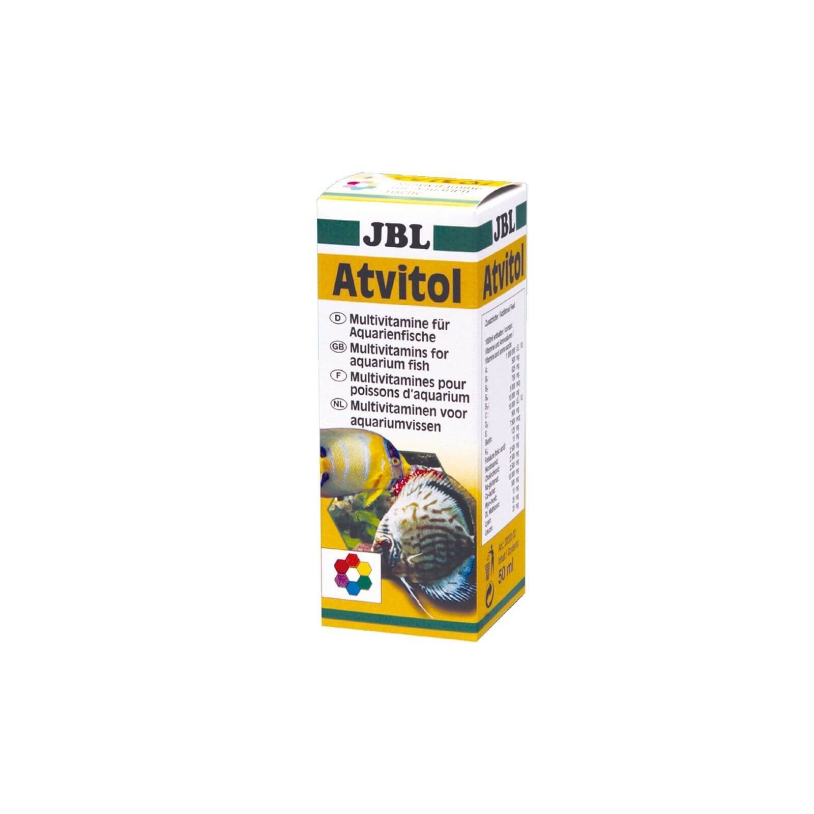 JBL Atvitol 50 ml complesso vitaminico per pesci di acquario