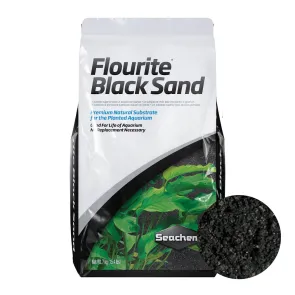 Seachem Flourite Black Sand fondo fertile acquario 7kg