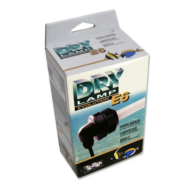 Ceab Portalampada DryLamp E6 per Neon T5 24W
