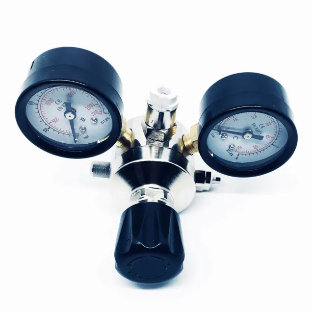 Aquili Impianto CO2 completo con manometri