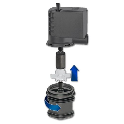 Juwel Pompa Eccoflow 1500 portata 1500 l/h pompa silenziosa per acquari