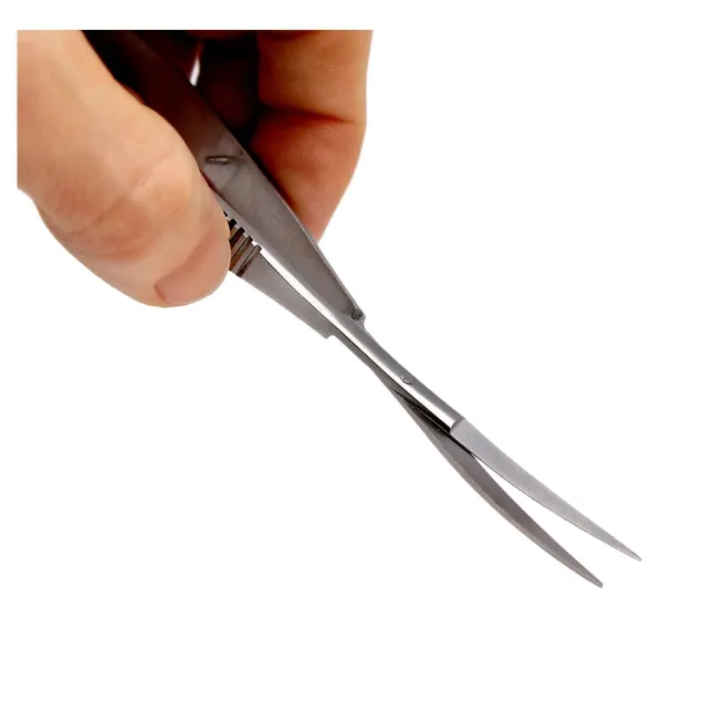 Forbice curved spring taglio orizzontale in acciaio da 16 cm