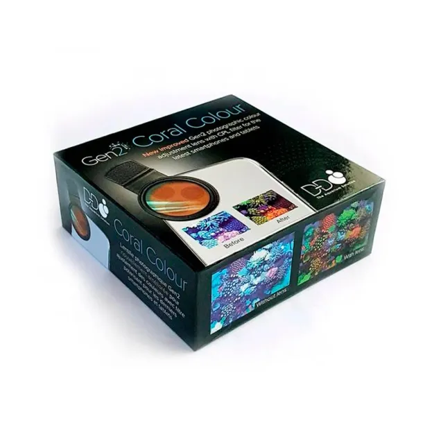 D-D Lente per fotografare coralli Coral Color Lens