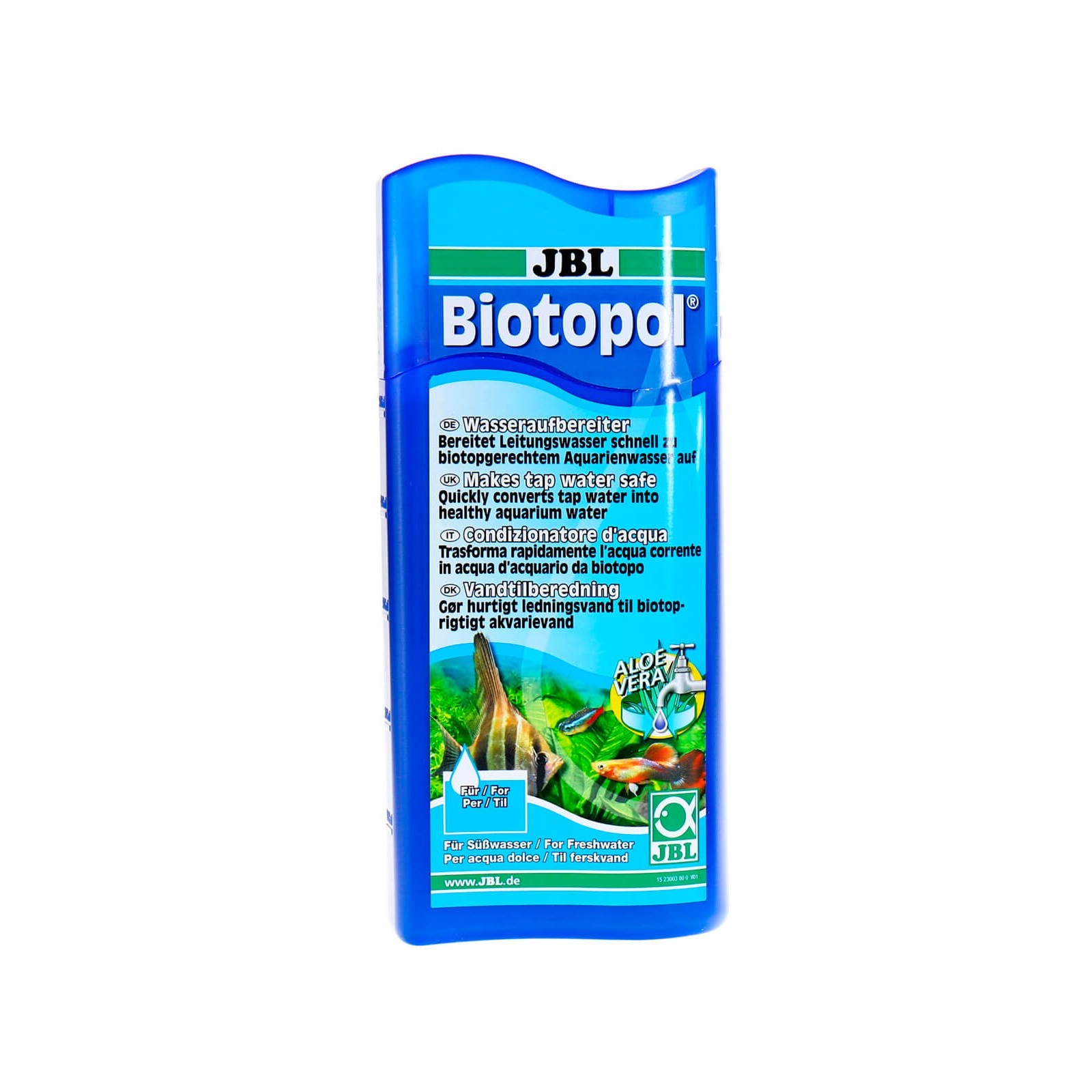 JBL Biotopol biocondizionatore d'acqua 100ml per 400lt per acquario