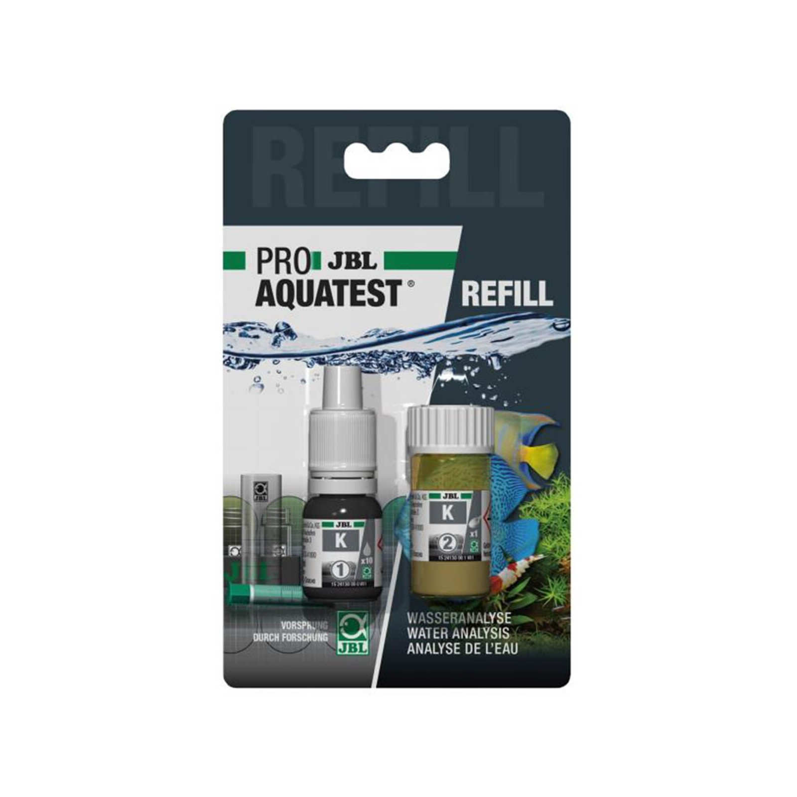 JBL Proaquatest ricarica K potassio per acquario refill