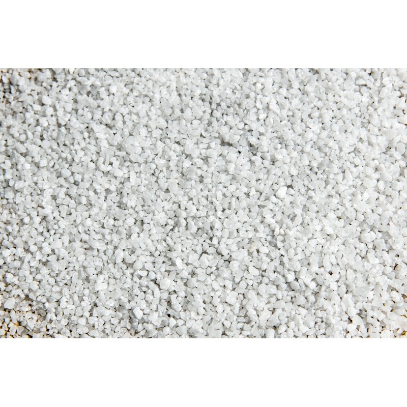 Ghiaia sabbia Quarzo Bianco 5 kg 0.2/0.8 mm