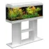 MTB Acquari Milo 100 Acquario con tavolino accessoriato 117 L Bianco