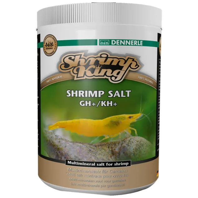 Dennerle Shrimp King Salt sale per Gh e Kh adatto a cardine in acquario